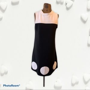 Vintage retro polka dot dress